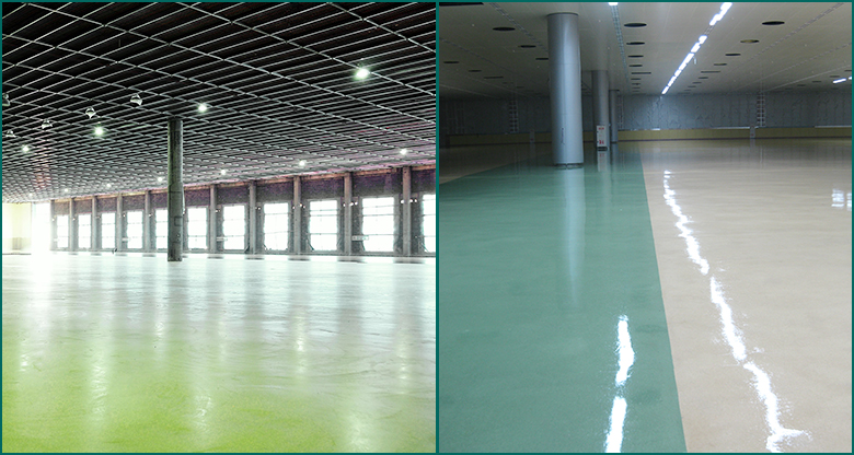 京航特承接貴陽煙廠易地技改環(huán)氧磨石地坪項(xiàng)目