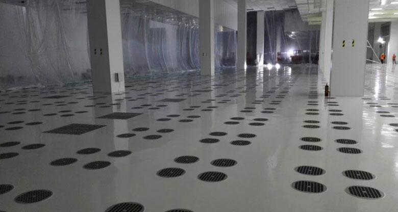 2015年北京航特承接昆山友達(dá)光電防靜電地坪項(xiàng)目項(xiàng)目