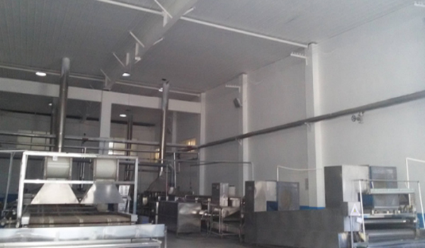 食品加工廠房翻新后
