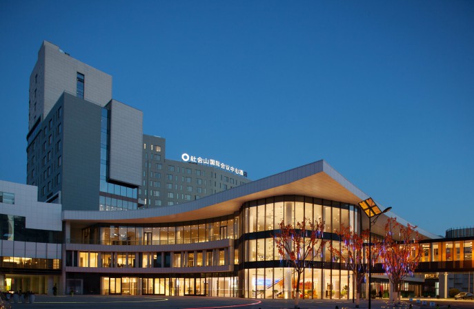 天津市社會(huì)山廣場(chǎng)國(guó)際會(huì)議中心藝術(shù)地坪