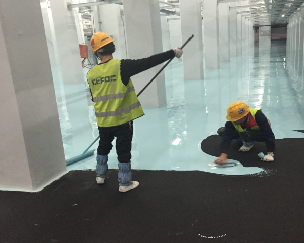 防靜電地坪施工