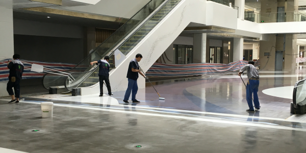 環(huán)氧磨石地面工程