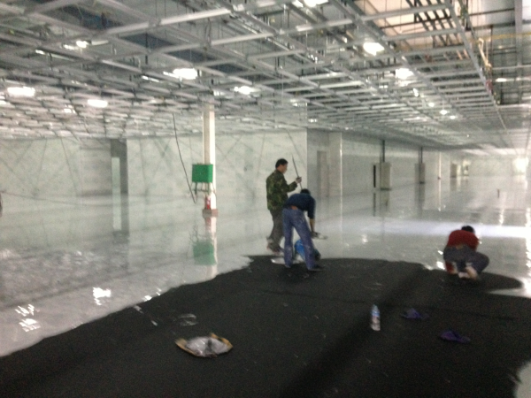 防靜電地坪漆怎么施工