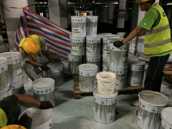 A級防火聚氨酯防靜電地坪