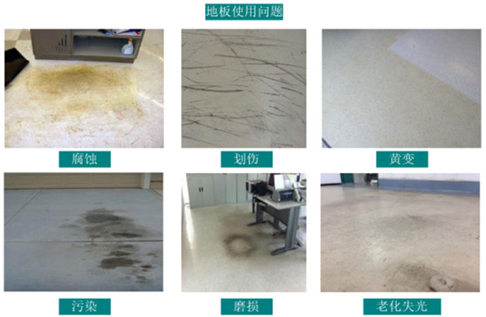 哪些場(chǎng)所的塑膠地板翻新保養(yǎng)不能使用塑立得涂層