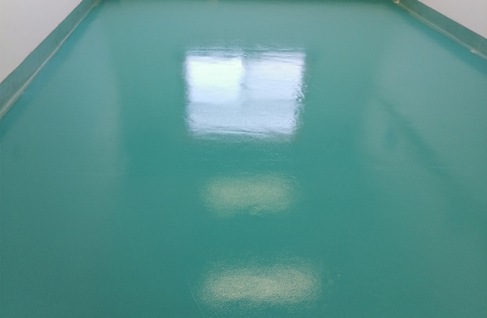 醫(yī)院塑膠地板使用塑立得翻新后