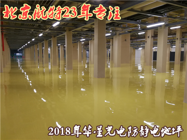 華星光電碳納米管環(huán)氧防靜電自流平