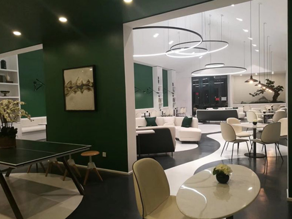 酒店大廳的藝術地坪設計需要注意什么?航特地坪網