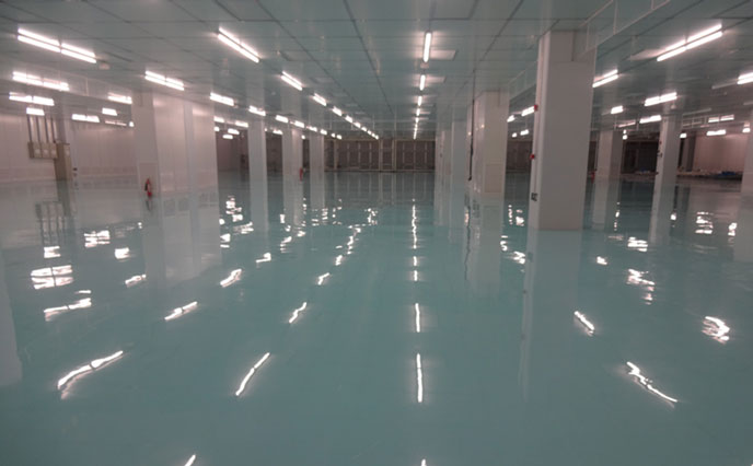 防靜電地坪2015合肥京東方觸摸屏項目